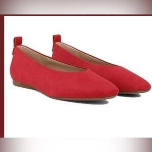 27 EDIT NATURALIZER WOMEN'S CARLA BALLET FLATS CRANTINI RED New in Box SIZE 9